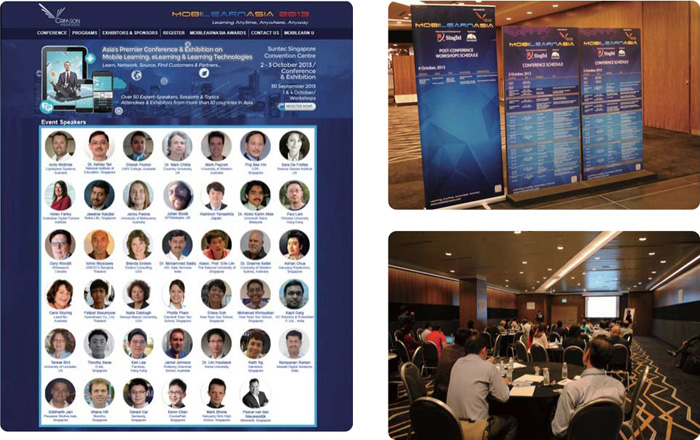 2013.10　シンガポール「MobiLearn Asia 2013] 講演